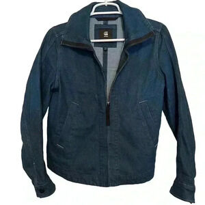 G-Star Raw -Jean Jacket -Slim Denim Over-shirt/ Zip Up Jacket
Women's S -